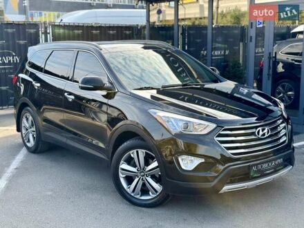 Черный Хендай Гранд Санта Фе, объемом двигателя 3.3 л и пробегом 248 тыс. км за 16900 $, фото 1 на Automoto.ua