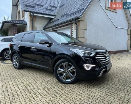 Черный Хендай Гранд Санта Фе, объемом двигателя 2.2 л и пробегом 215 тыс. км за 18999 $, фото 1 на Automoto.ua