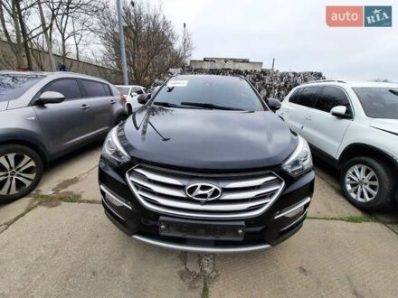 Черный Хендай Гранд Санта Фе, объемом двигателя 2.2 л и пробегом 150 тыс. км за 21500 $, фото 1 на Automoto.ua