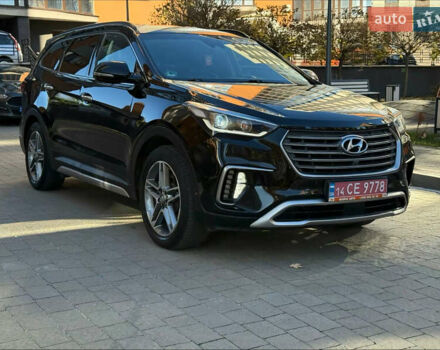 Черный Хендай Гранд Санта Фе, объемом двигателя 2.2 л и пробегом 112 тыс. км за 27499 $, фото 1 на Automoto.ua