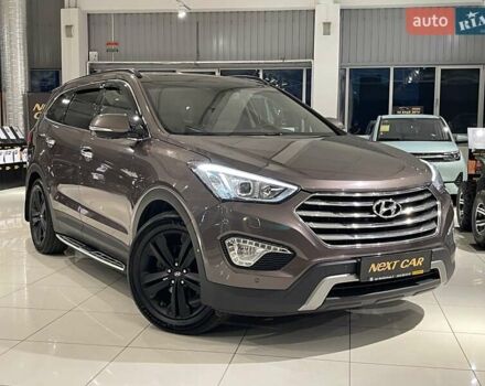 Коричневый Хендай Гранд Санта Фе, объемом двигателя 2.2 л и пробегом 213 тыс. км за 19900 $, фото 4 на Automoto.ua