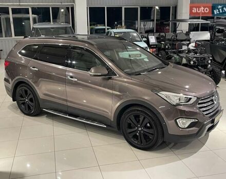 Коричневый Хендай Гранд Санта Фе, объемом двигателя 2.2 л и пробегом 213 тыс. км за 19900 $, фото 10 на Automoto.ua