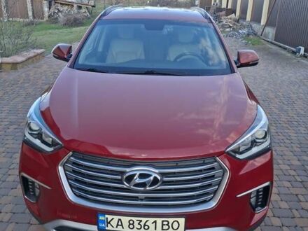 Хендай Гранд Санта Фє 2017 у Києві на Automoto.ua Червоний Хендай Гранд Санта Фє, об'ємом двигуна 3.34 л та пробігом 100 тис. км за 18900 $, фото 1 на Automoto.ua
