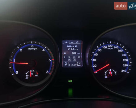 Сірий Хендай Гранд Санта Фє, об'ємом двигуна 2.2 л та пробігом 211 тис. км за 20900 $, фото 18 на Automoto.ua