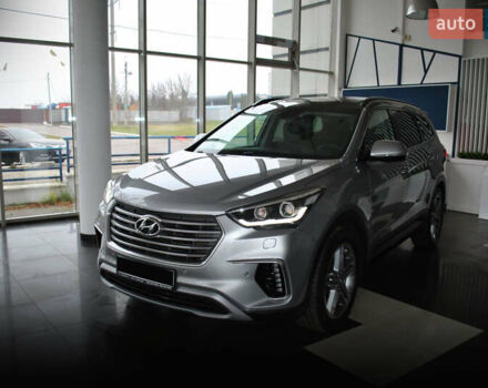 Серый Хендай Гранд Санта Фе, объемом двигателя 2.2 л и пробегом 119 тыс. км за 25900 $, фото 1 на Automoto.ua