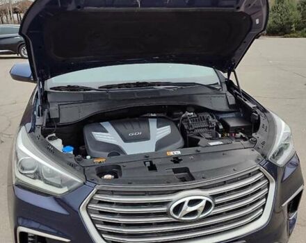 Синий Хендай Гранд Санта Фе, объемом двигателя 3.34 л и пробегом 50 тыс. км за 20000 $, фото 6 на Automoto.ua