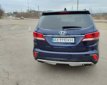 Синий Хендай Гранд Санта Фе, объемом двигателя 3.34 л и пробегом 50 тыс. км за 20000 $, фото 2 на Automoto.ua