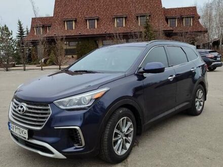 Хендай Гранд Санта Фе 2016 в Киеве на Automoto.ua Синий Хендай Гранд Санта Фе, объемом двигателя 3.34 л и пробегом 50 тыс. км за 20000 $, фото 1 на Automoto.ua