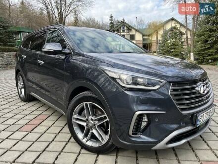 Хендай Гранд Санта Фе 2017 в Тернополе на Automoto.ua Синий Хендай Гранд Санта Фе, объемом двигателя 2.2 л и пробегом 256 тыс. км за 23200 $, фото 1 на Automoto.ua