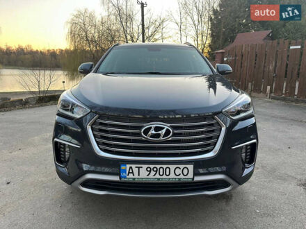 Хендай Гранд Санта Фє 2018 у Тлумаче на Automoto.ua Синій Хендай Гранд Санта Фє, об'ємом двигуна 2.2 л та пробігом 47 тис. км за 29500 $, фото 1 на Automoto.ua