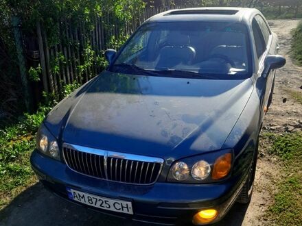 Хендай Грандер 2001 у Казатине на Automoto.ua Сірий Хендай Грандер, об'ємом двигуна 3 л та пробігом 270 тис. км за 3999 $, фото 1 на Automoto.ua