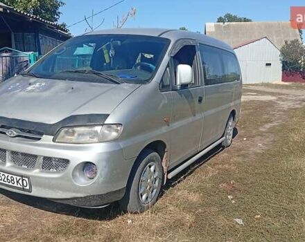 Серый Хендай Н 200, объемом двигателя 2.48 л и пробегом 363 тыс. км за 3800 $, фото 6 на Automoto.ua