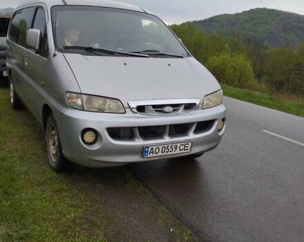 Серый Хендай Н 200, объемом двигателя 2.5 л и пробегом 380 тыс. км за 3500 $, фото 1 на Automoto.ua