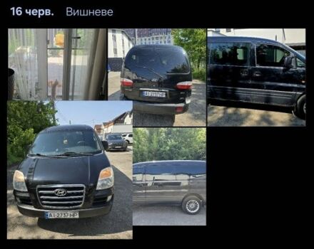 Черный Хендай Н1 (Старекс), объемом двигателя 2.4 л и пробегом 255 тыс. км за 6500 $, фото 11 на Automoto.ua