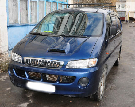 Синій Хендай Н1 пас., об'ємом двигуна 2.5 л та пробігом 130 тис. км за 5200 $, фото 1 на Automoto.ua