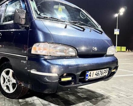 Синий Хендай Н 100, объемом двигателя 2.48 л и пробегом 470 тыс. км за 2500 $, фото 3 на Automoto.ua