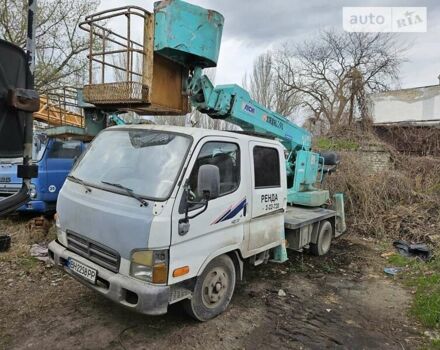 Белый Хендай НД 65, объемом двигателя 3 л и пробегом 115 тыс. км за 18000 $, фото 1 на Automoto.ua