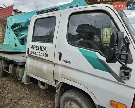 Белый Хендай НД 65, объемом двигателя 3 л и пробегом 115 тыс. км за 18000 $, фото 3 на Automoto.ua