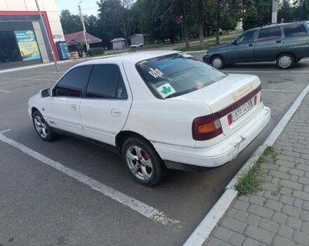 Белый Хендай Лантра, объемом двигателя 1.5 л и пробегом 200 тыс. км за 783 $, фото 2 на Automoto.ua