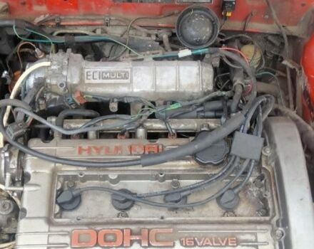 Червоний Хендай Лантра, об'ємом двигуна 1 л та пробігом 198 тис. км за 700 $, фото 8 на Automoto.ua