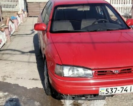 Червоний Хендай Лантра, об'ємом двигуна 1 л та пробігом 198 тис. км за 700 $, фото 1 на Automoto.ua