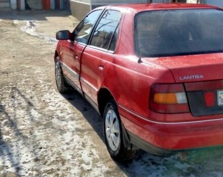 Червоний Хендай Лантра, об'ємом двигуна 1 л та пробігом 198 тис. км за 700 $, фото 23 на Automoto.ua