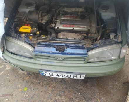 Хендай Лантра 1993 в Чернигове на Automoto.ua Синий Хендай Лантра, объемом двигателя 1.8 л и пробегом 100 тыс. км за 360 $, фото 1 на Automoto.ua