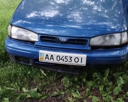 Синій Хендай Лантра, об'ємом двигуна 1.5 л та пробігом 230 тис. км за 460 $, фото 1 на Automoto.ua