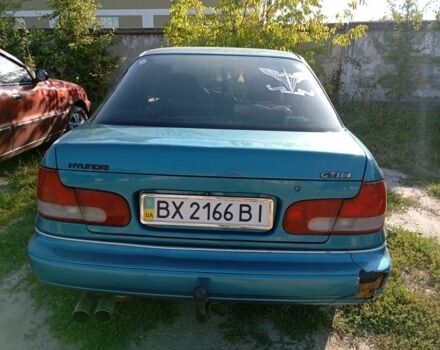 Хендай Лантра 1994 в Житомире на Automoto.ua Зеленый Хендай Лантра, объемом двигателя 1.5 л и пробегом 400 тыс. км за 1300 $, фото 2 на Automoto.ua