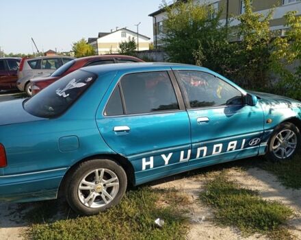 Хендай Лантра 1994 в Житомире на Automoto.ua Зеленый Хендай Лантра, объемом двигателя 1.5 л и пробегом 400 тыс. км за 1300 $, фото 1 на Automoto.ua