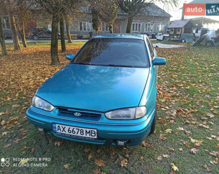 Зелений Хендай Лантра, об'ємом двигуна 1.47 л та пробігом 100 тис. км за 1500 $, фото 1 на Automoto.ua