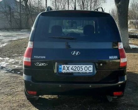 Черный Хендай Матрикс, объемом двигателя 1.6 л и пробегом 272 тыс. км за 4800 $, фото 3 на Automoto.ua