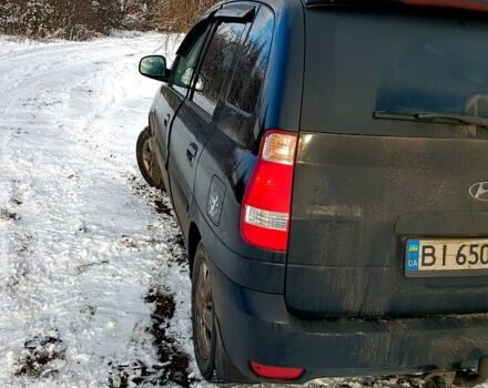 Черный Хендай Матрикс, объемом двигателя 1.6 л и пробегом 240 тыс. км за 5000 $, фото 2 на Automoto.ua