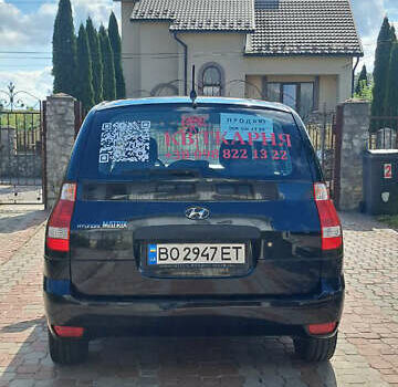 Черный Хендай Матрикс, объемом двигателя 1.6 л и пробегом 117 тыс. км за 3500 $, фото 5 на Automoto.ua