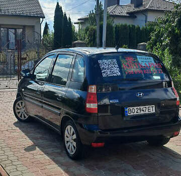 Черный Хендай Матрикс, объемом двигателя 1.6 л и пробегом 117 тыс. км за 3500 $, фото 4 на Automoto.ua