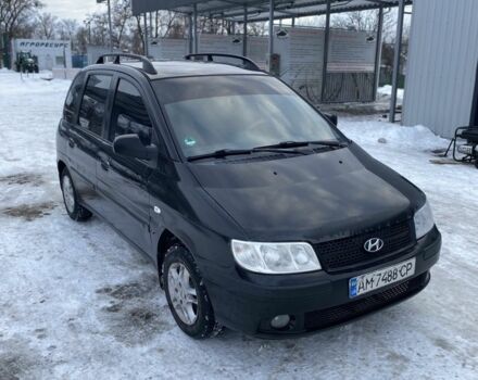 Черный Хендай Матрикс, объемом двигателя 1.6 л и пробегом 190 тыс. км за 4200 $, фото 1 на Automoto.ua