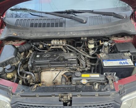 Красный Хендай Матрикс, объемом двигателя 1.6 л и пробегом 336 тыс. км за 3500 $, фото 2 на Automoto.ua