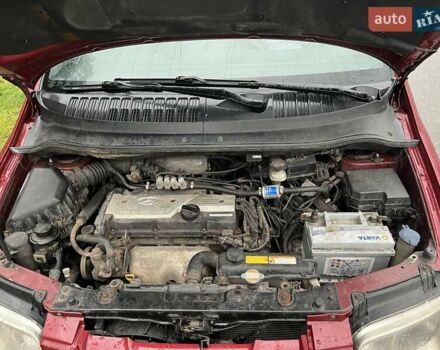 Красный Хендай Матрикс, объемом двигателя 1.6 л и пробегом 500 тыс. км за 4600 $, фото 10 на Automoto.ua