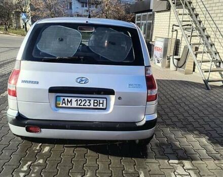 Серый Хендай Матрикс, объемом двигателя 1.6 л и пробегом 167 тыс. км за 6000 $, фото 1 на Automoto.ua