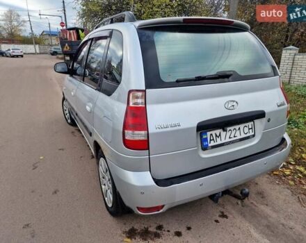 Серый Хендай Матрикс, объемом двигателя 1.6 л и пробегом 277 тыс. км за 5500 $, фото 7 на Automoto.ua