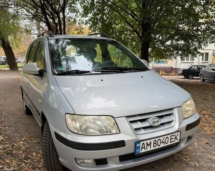 Серый Хендай Матрикс, объемом двигателя 1.6 л и пробегом 134 тыс. км за 4500 $, фото 1 на Automoto.ua
