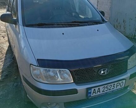 Серый Хендай Матрикс, объемом двигателя 1.8 л и пробегом 210 тыс. км за 4600 $, фото 1 на Automoto.ua