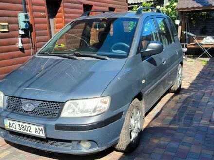 Сірий Хендай Матрікс, об'ємом двигуна 1.8 л та пробігом 350 тис. км за 3880 $, фото 1 на Automoto.ua