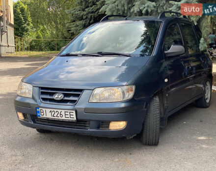 Синий Хендай Матрикс, объемом двигателя 1.6 л и пробегом 240 тыс. км за 3550 $, фото 2 на Automoto.ua