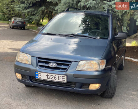 Синий Хендай Матрикс, объемом двигателя 1.6 л и пробегом 228 тыс. км за 3350 $, фото 2 на Automoto.ua