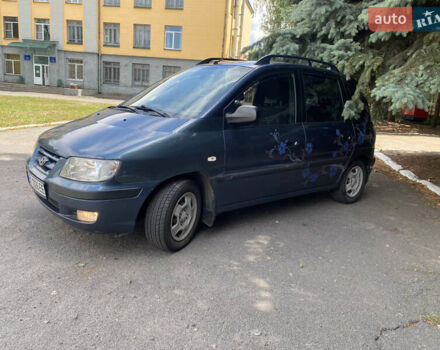 Синий Хендай Матрикс, объемом двигателя 1.6 л и пробегом 228 тыс. км за 3350 $, фото 4 на Automoto.ua