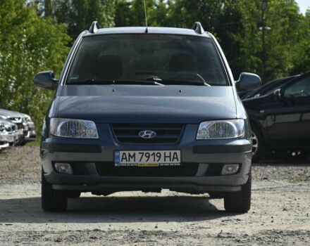 Синий Хендай Матрикс, объемом двигателя 1.6 л и пробегом 139 тыс. км за 4800 $, фото 2 на Automoto.ua