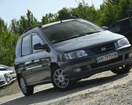 Синий Хендай Матрикс, объемом двигателя 1.6 л и пробегом 139 тыс. км за 4800 $, фото 1 на Automoto.ua