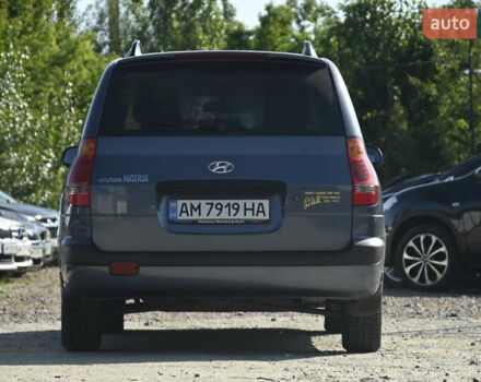 Синій Хендай Матрікс, об'ємом двигуна 1.6 л та пробігом 139 тис. км за 4500 $, фото 9 на Automoto.ua