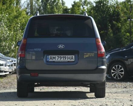 Синий Хендай Матрикс, объемом двигателя 1.6 л и пробегом 139 тыс. км за 4800 $, фото 5 на Automoto.ua